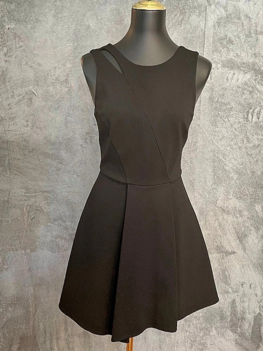 Adelyn Rae Black Mini Dress Like New